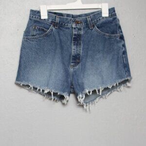 Vintage Gitano Jeans medium wash diy cut off distressed denim shorts